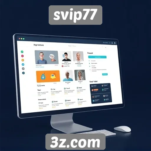 Interface e experiência do usuário no svip77